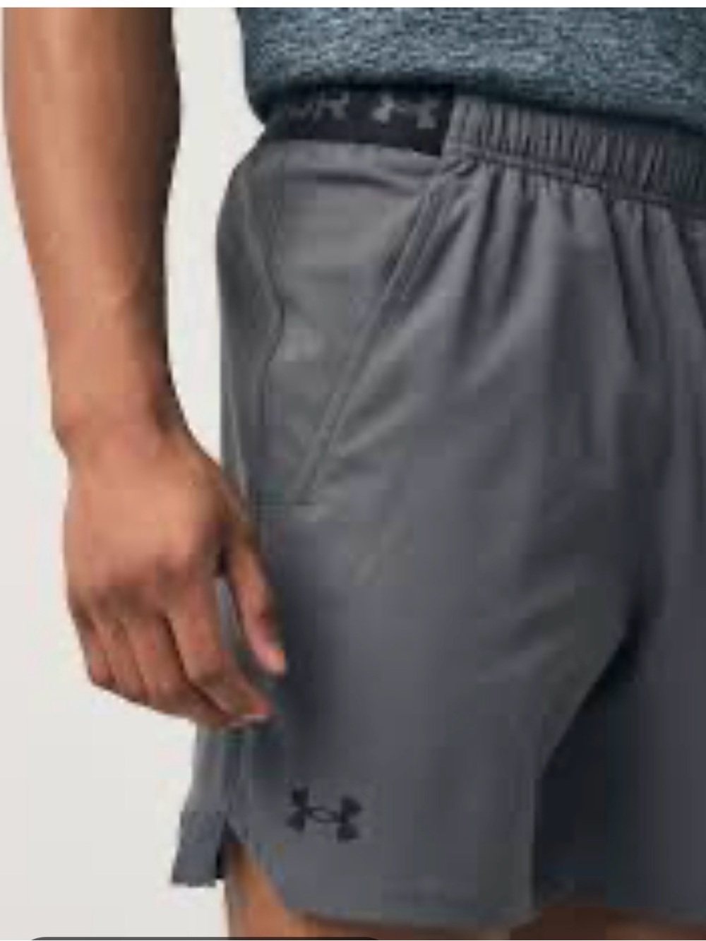 Under Armour Men's Charcoal Athletic Shorts